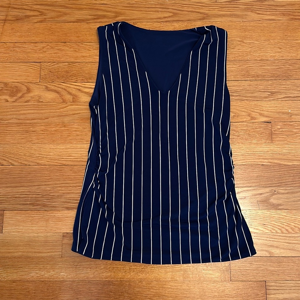 White House Black Market, Navy and White, Reversible NWOT - Picture 1 of 3